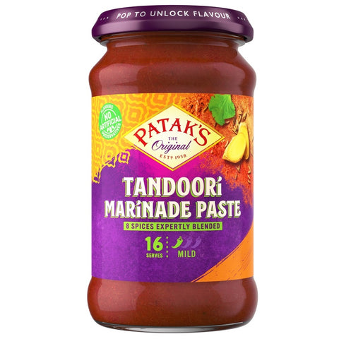 Pataks Tandoori Spice Marinade Paste Mild 11oz/312g