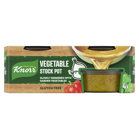 Knorr Vegetable Stock Pot - 4pk x 28g