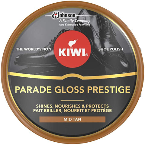 Kiwi Parade Gloss Prestige Shoe Polish - Mid Tan 50ml