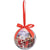 Lesser & Pavey Santa Baubles In Gift Box - Christmas Tree Decorations (Set of 6)