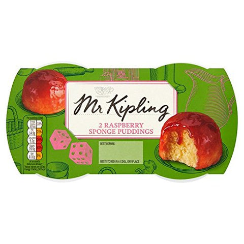Mr. Kipling Rasberry Sponge Pudding 2X95G