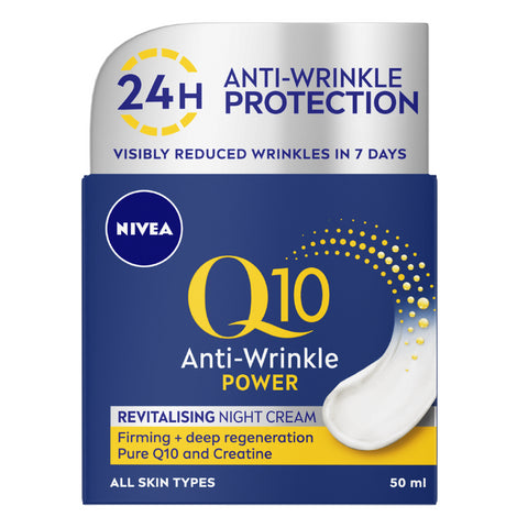 Nivea Q10 Power Anti-Wrinkle + Firming Revitalising Night Cream 50ml