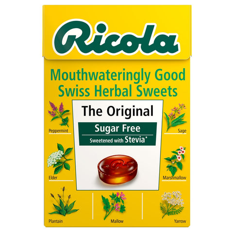Ricola Original Sugar Free Sweetened with Stevia 45g