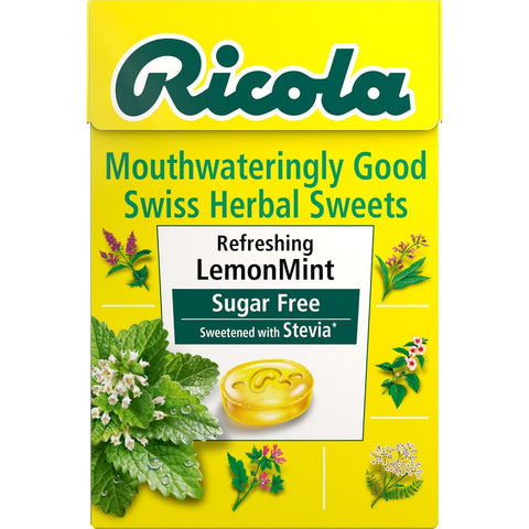 Ricola Sugar Free Lemon Mint with Vitamin C 45g