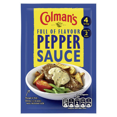 Colman's Pepper Sauce Mix - 40g