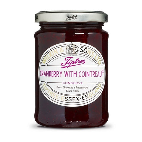 Tiptree Cranberry with Cointreau Preserve, 12 Ounce