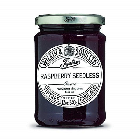 Tiptree Raspberry Seedless Preserve, 12 Ounce