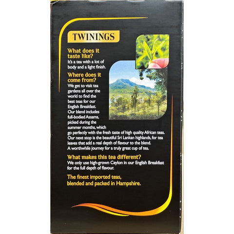 Twinings English Breakfast Tea Bags - 50's