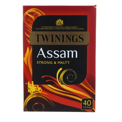 Twinings Assam Strong & Malty 40 Tea Bags– British Food Supplies