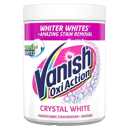 Vanish Oxi Action Crystal White Stain Remover Powder Plus Whitener