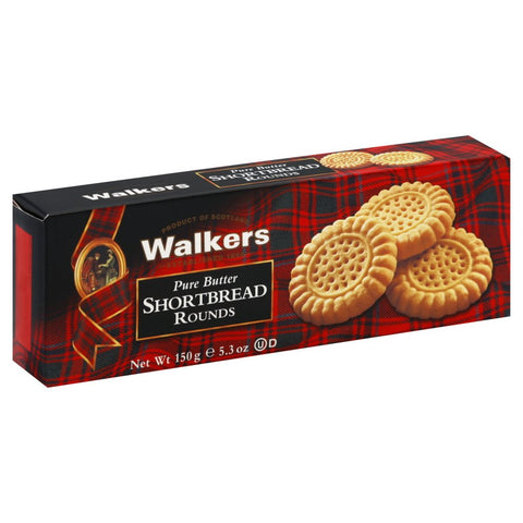 Walkers Shortbread Round Cookies, 5.3 oz