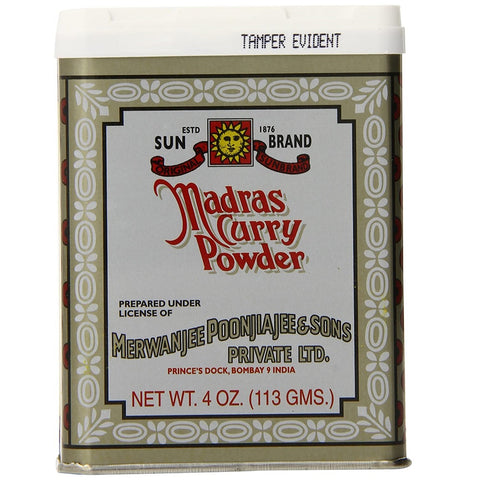 Sun Brands Madras Curry Powder, 4 oz