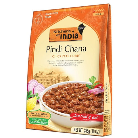 Kitchens Of India Ready To Eat Pindi Chana, Chick Pea Curry, 10 oz