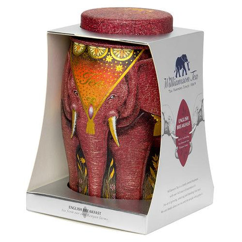 Williamson Tea Caddy Elephant - Kenyan Earth 40's