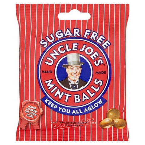 Uncle Joe's Sugar Free Mint Balls Bag 60g